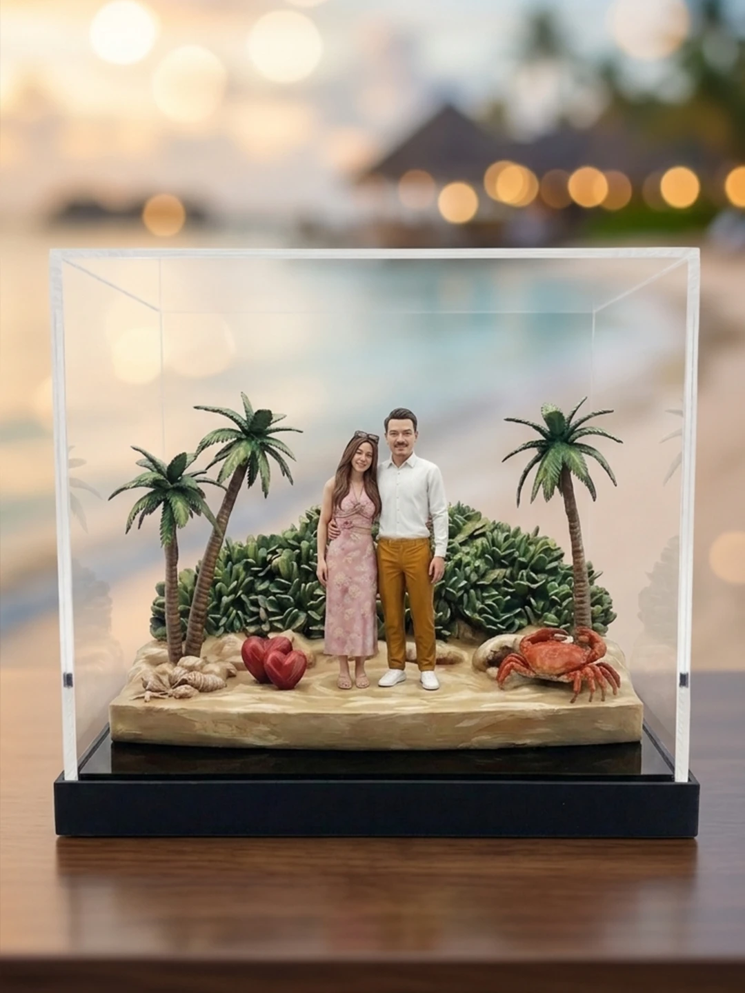 Family realistic custom figurines